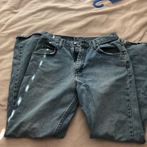WRANGLER vintage mom jeans light blue